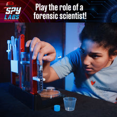 pH test strips enable safe, colorful solution testing for curious investigators.