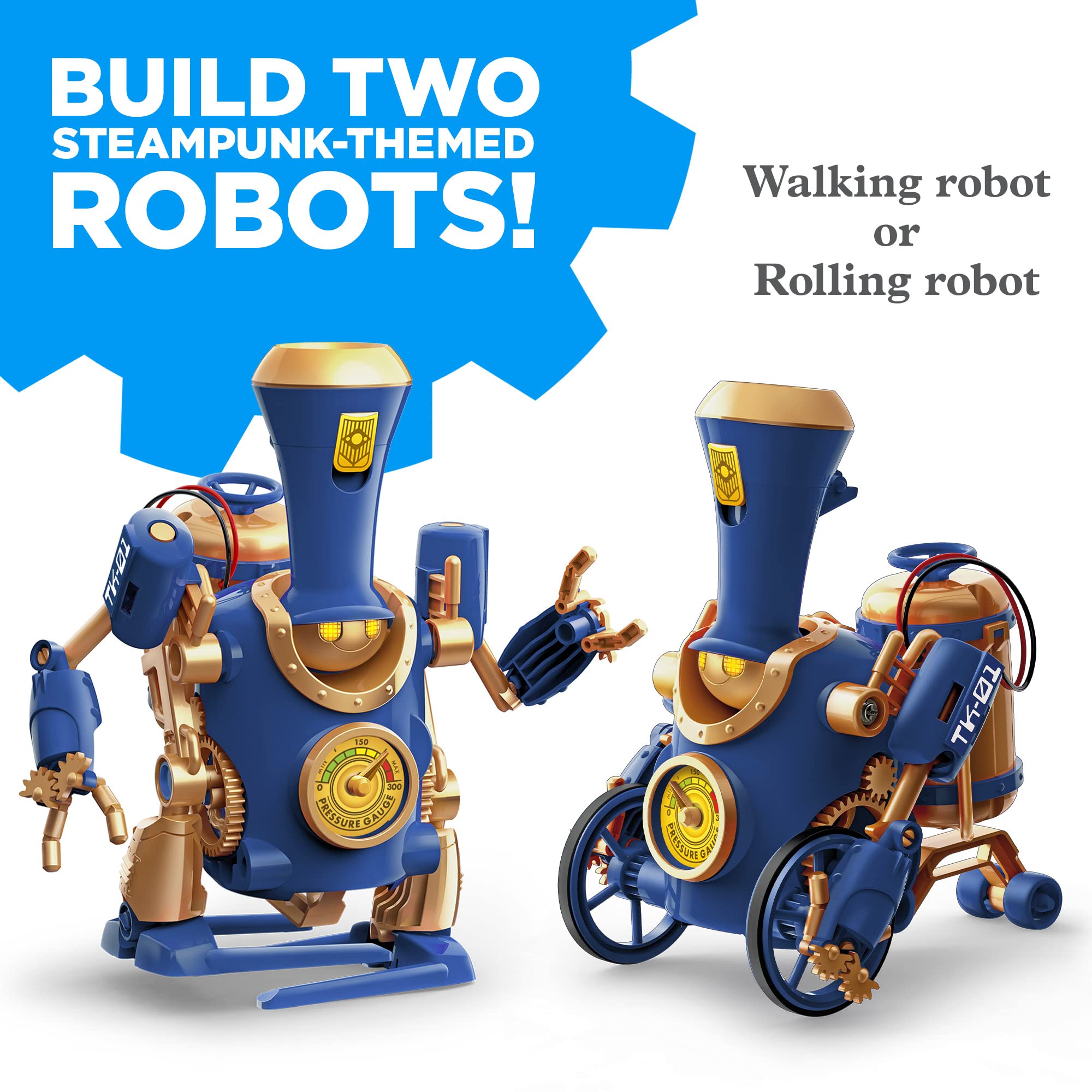 Thames & Kosmos TrainBots LED-lit vapor demonstrates steam-like lighting for immersive play