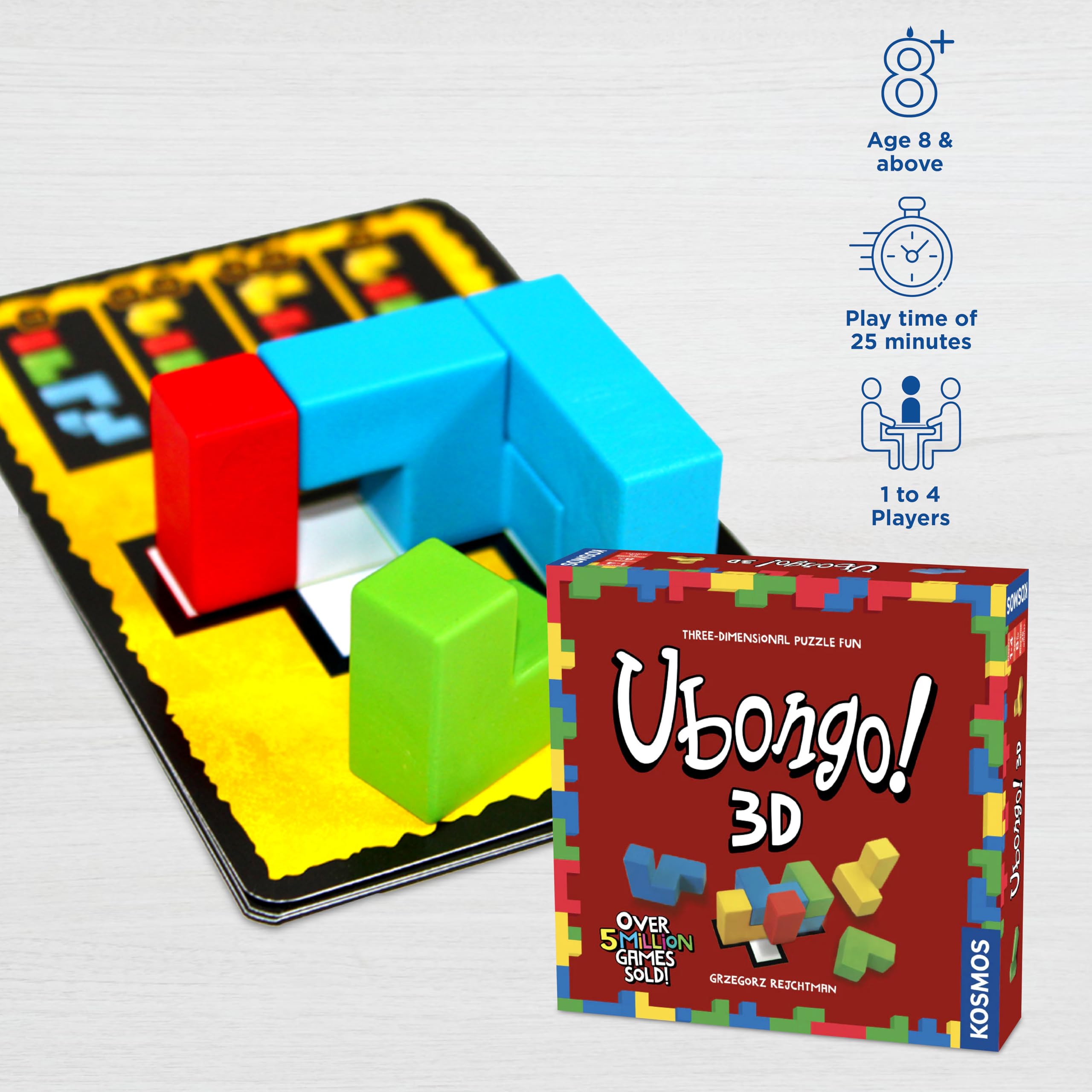 Ubongo 3D gems reward system adds colorful motivation during fast rounds
