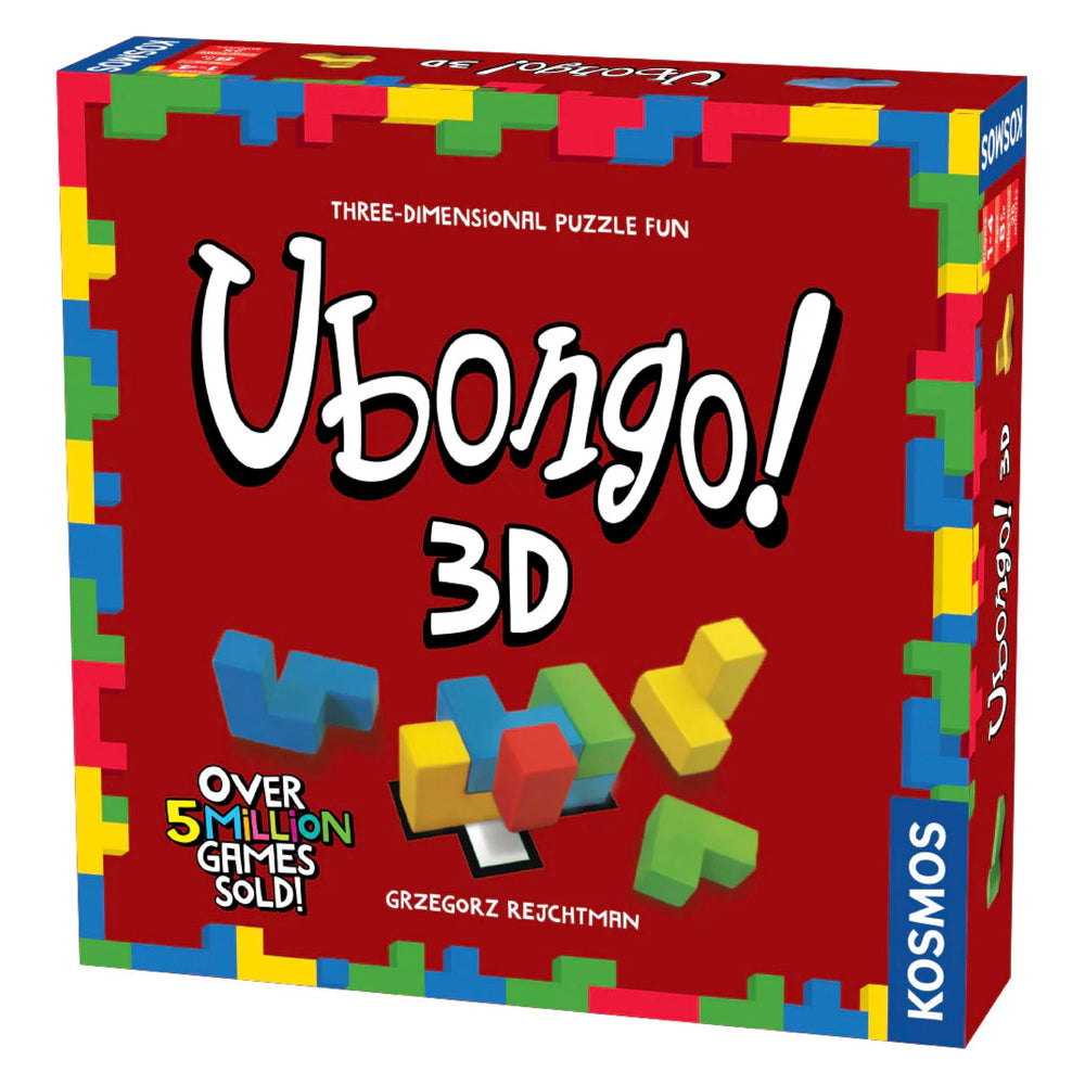 Thames & Kosmos Ubongo 3D pieces showcase sturdy interlocking shapes for quick, satisfying play