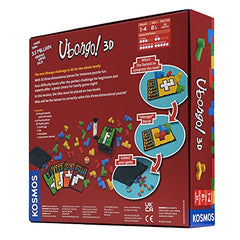 Ubongo 3D puzzle boards offer two-sided challenges for easy to hard play