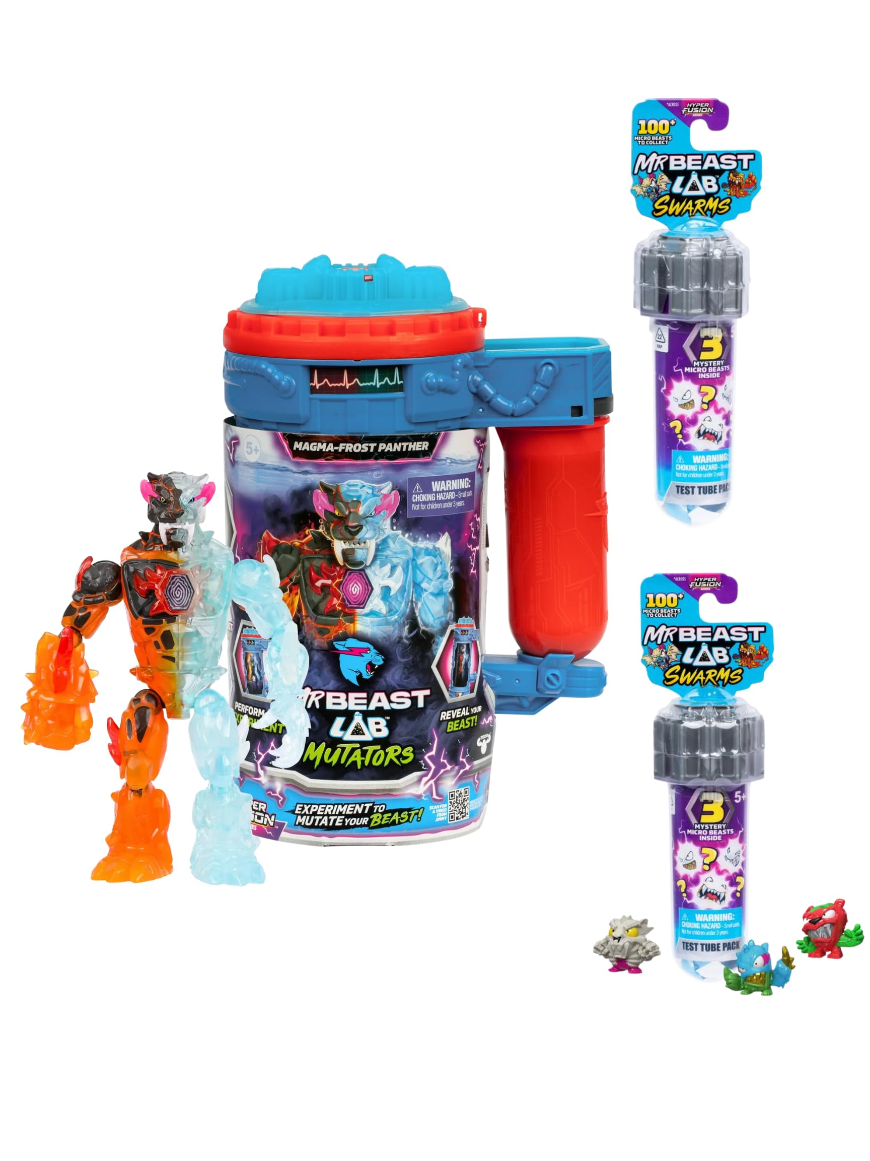 Tharos Mr. Beast Lab briefcase packaging highlights premium display readiness.
