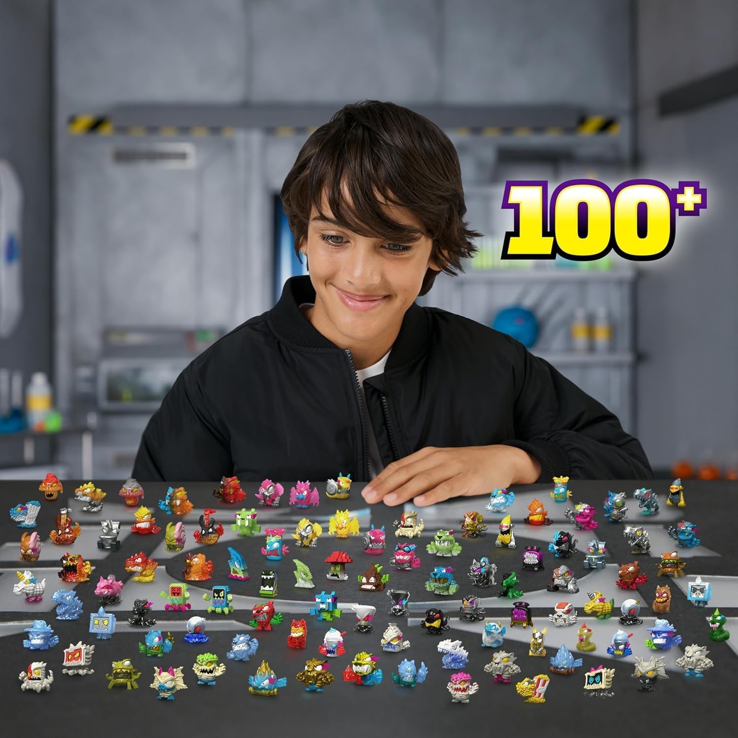 Tharos Mr. Beast Lab swarms test tubes provide a bonus accessory pairing.