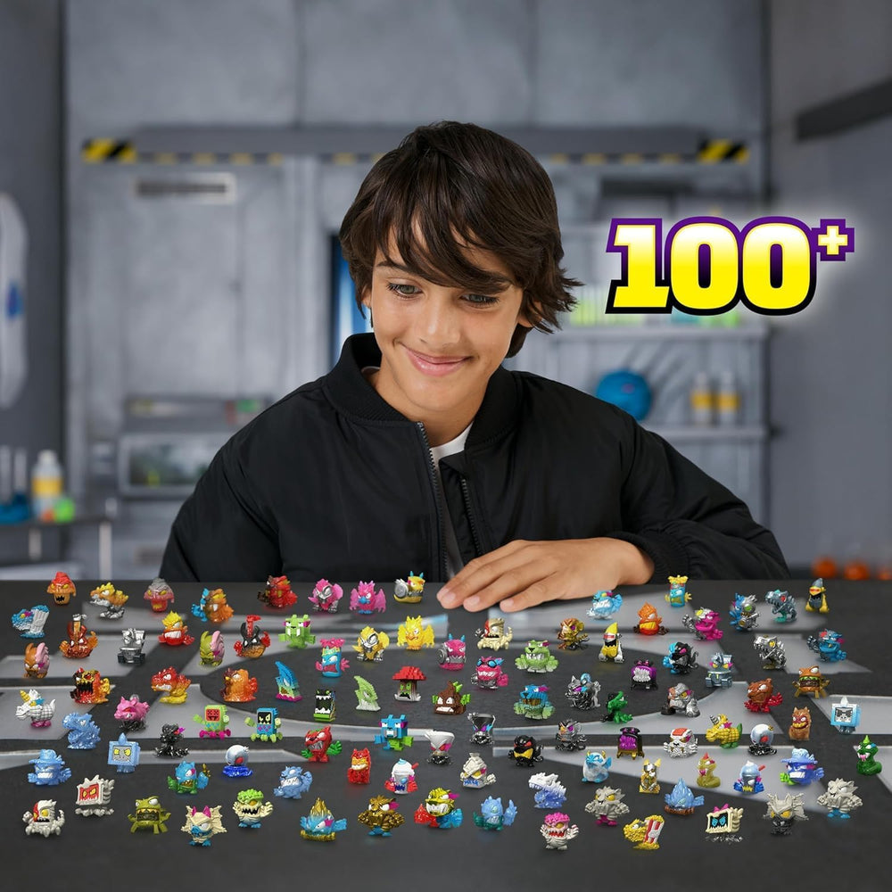 Tharos Mr. Beast Lab swarms test tubes provide a bonus accessory pairing.