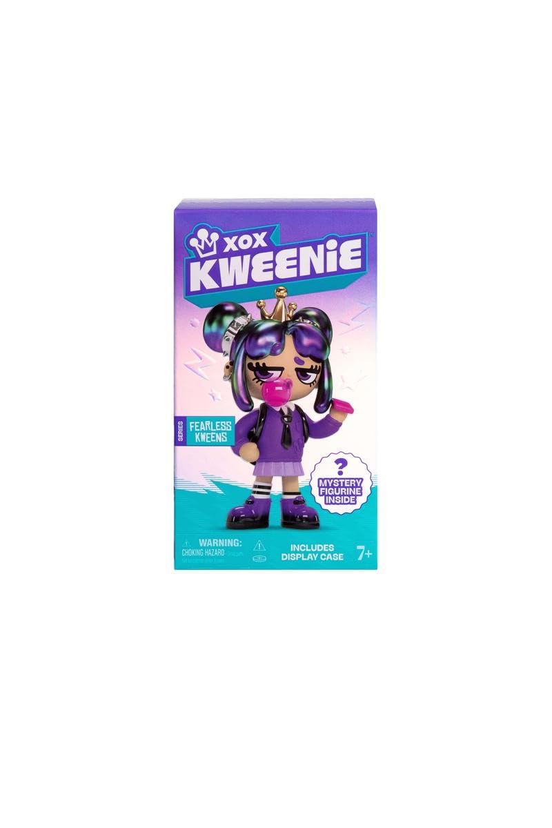Tharos XOX Kweenie 4inch-size-detail compact figure for shelves.