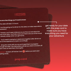 The Adventure Challenge connection questions spark meaningful talk during a 3–4 hour date.