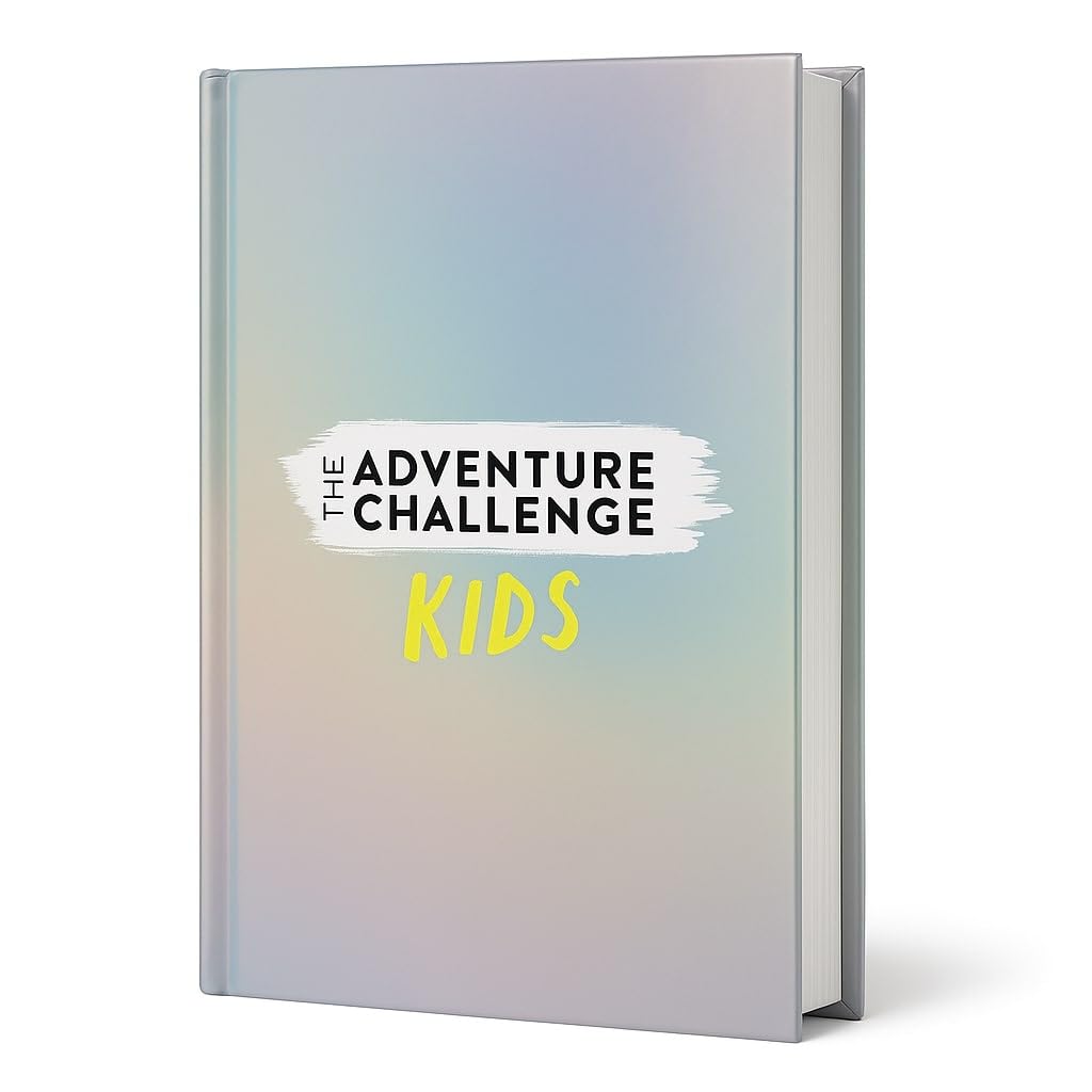 The Adventure Challenge Kids Edition cover invites screen-free exploration at home