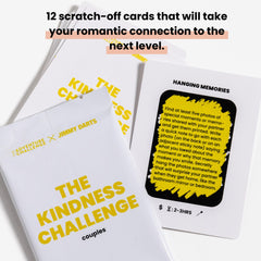 The Adventure Challenge Kindness Challenge couples edition handwritten note card usage boosts personal connection.