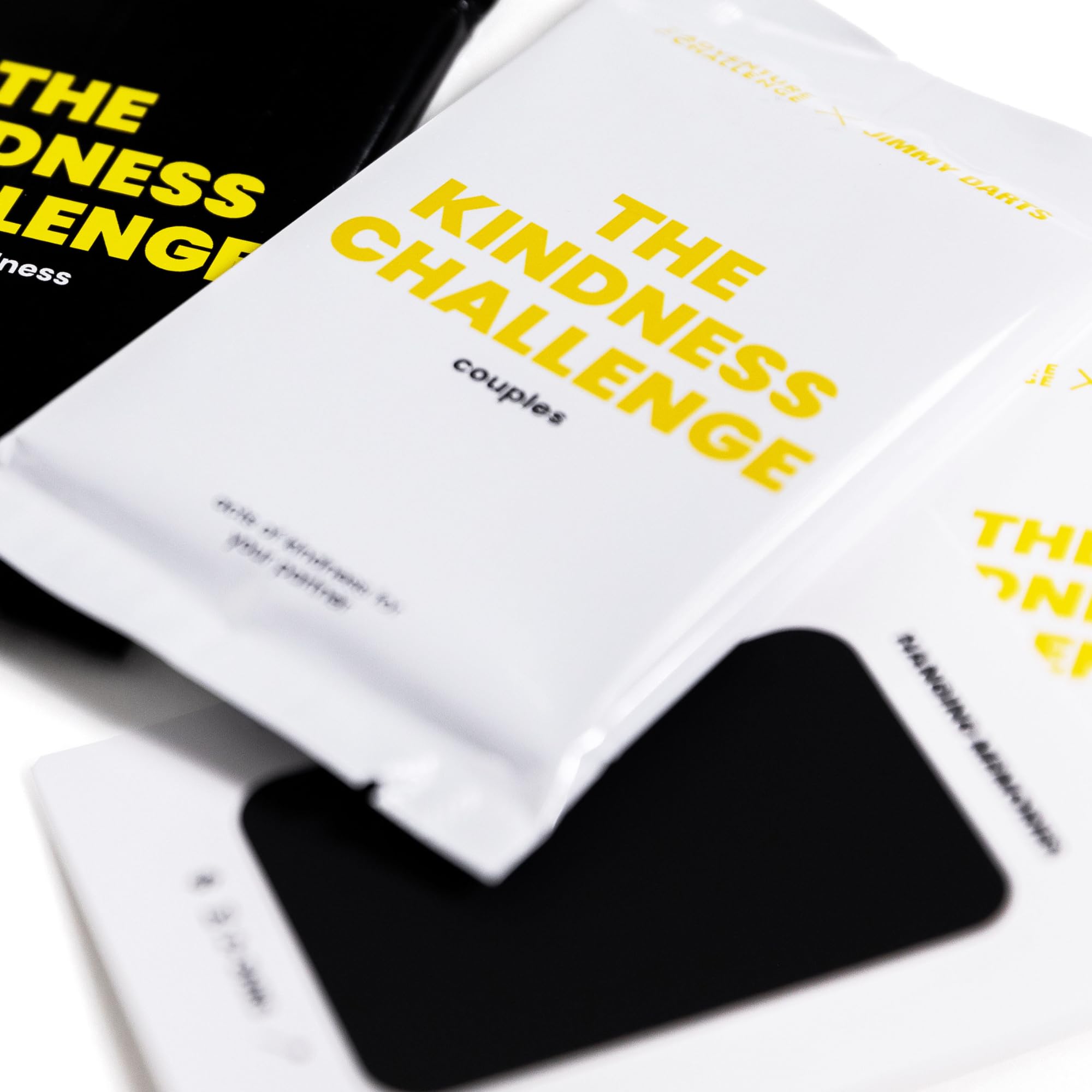 The Adventure Challenge Kindness Challenge couples edition simple deck, no experience necessary.