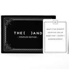 Gifting THE AND Couples Edition for an anniversary moment.