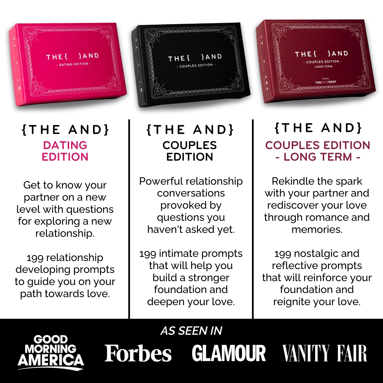 THE AND Dating Edition ideal for new couples to grow closer through dialogue