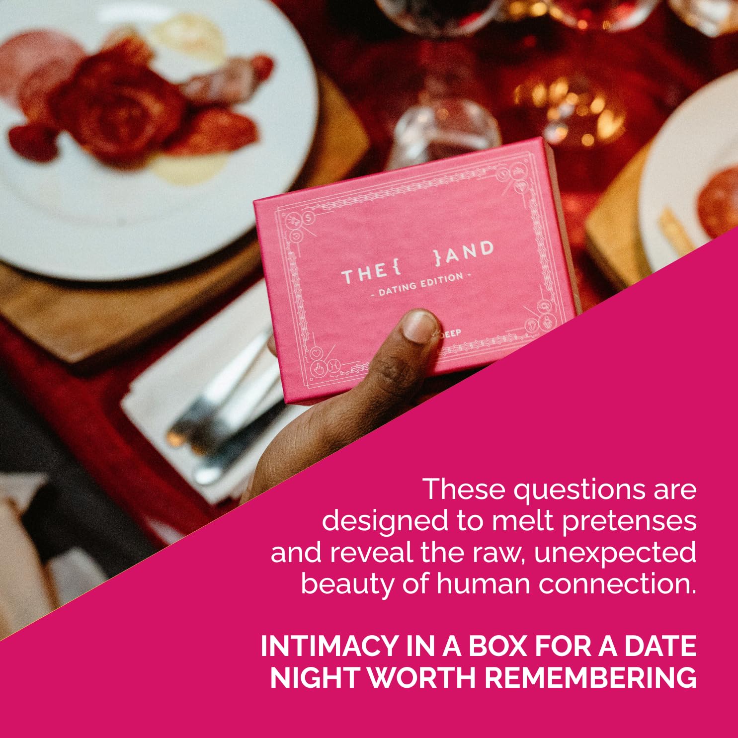 THE AND Dating Edition date night cards spark thoughtful dialogue
