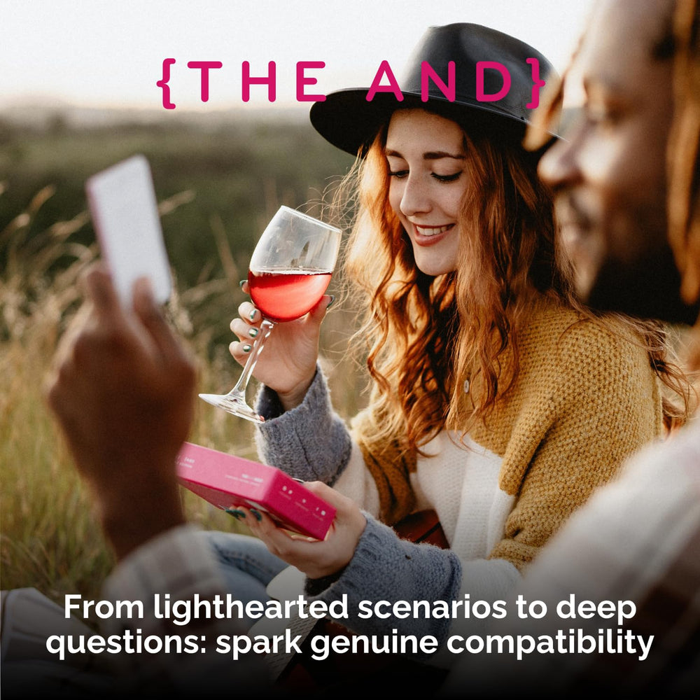 THE AND Dating Edition high-quality cards encourage mindful listening and reflection