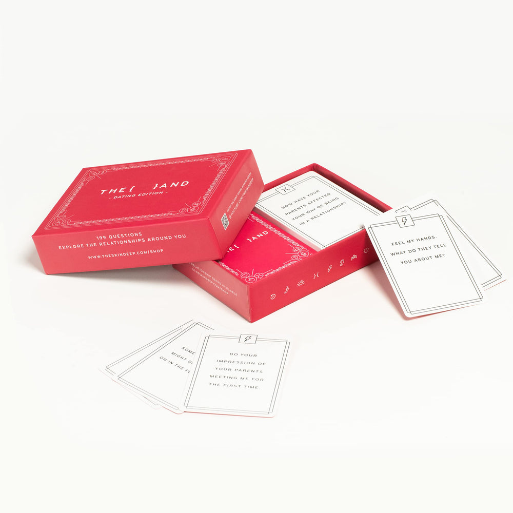THE AND Dating Edition compact deck fits easily into a date night plan