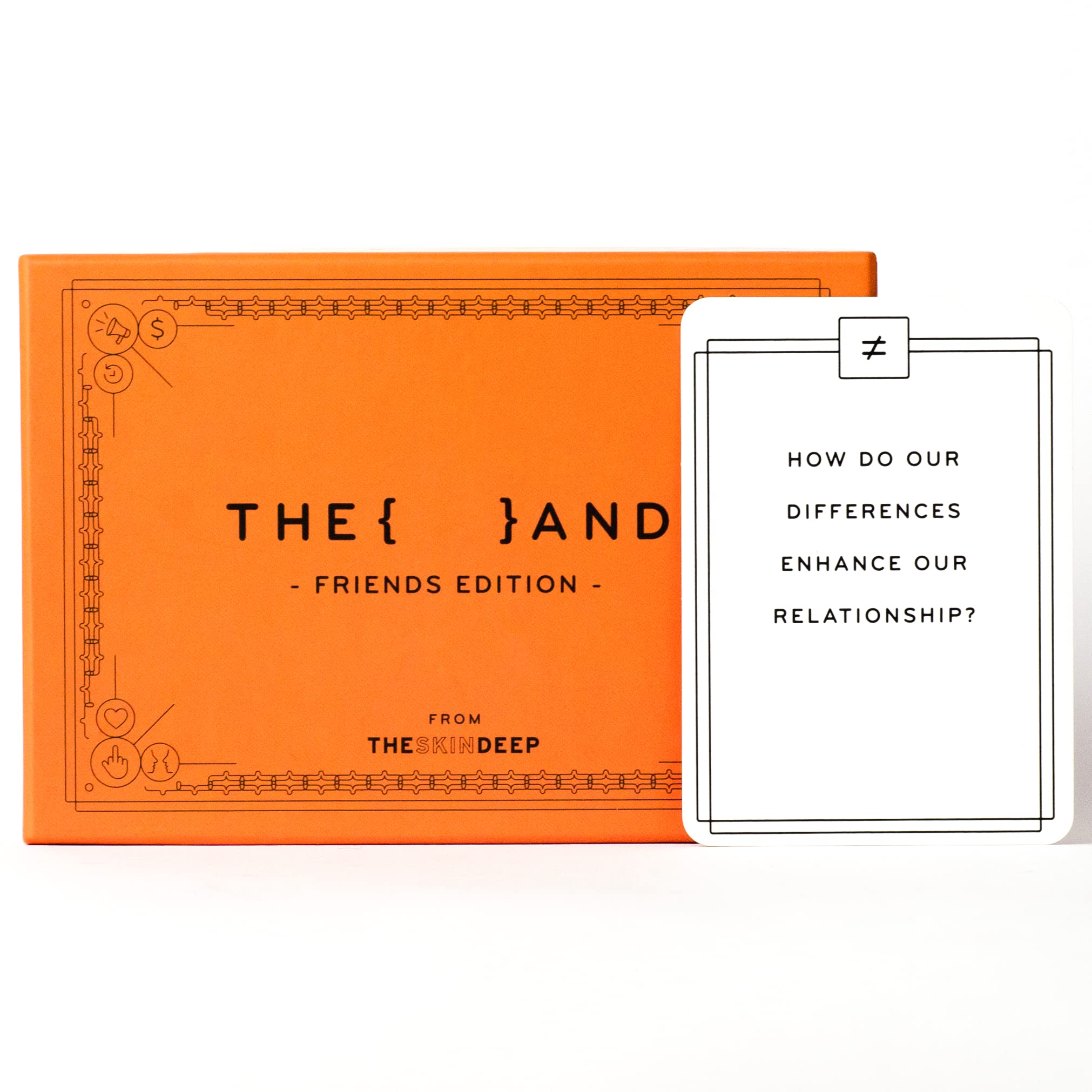 The AND Friends Edition box open, signaling easy setup for gatherings