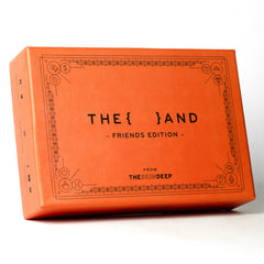 The AND Friends Edition cover inviting warm, deeper conversations during game night