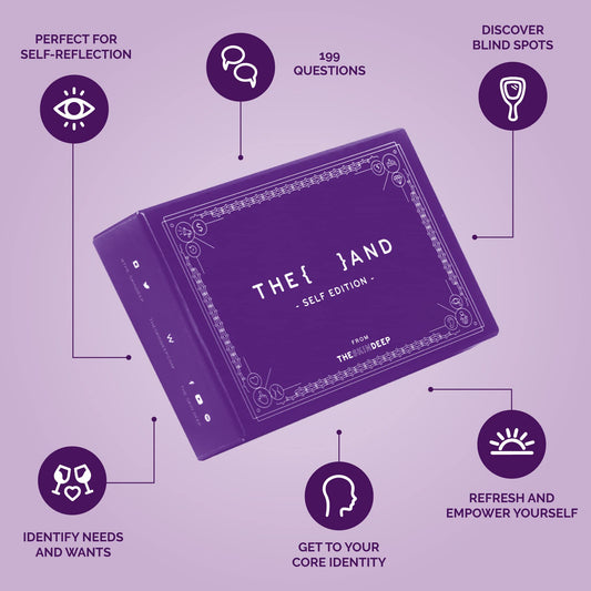 The AND Self Love Edition card spread invites introspection during a calm moment