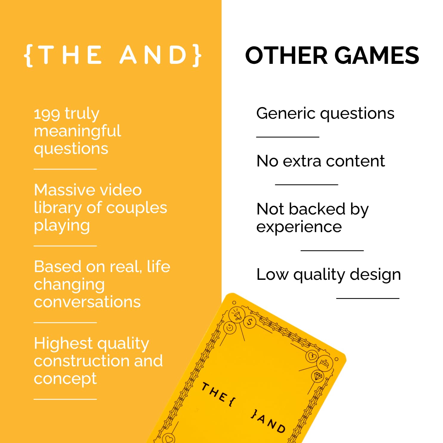The And Strangers Edition user experience invites curiosity and bigger smiles across conversations.