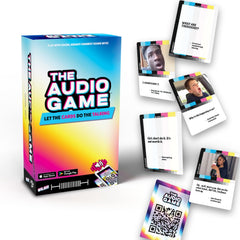 The Audio Game custom setup offers personalized laughs for your group