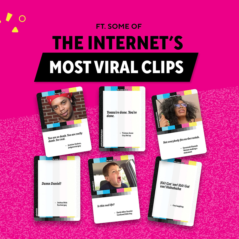 The Audio Game viral clips deliver hilarious sound bites for party moments