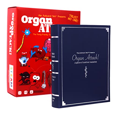 The Awkward Yeti Organ Attack card art collection featuring organs, great for curious minds.