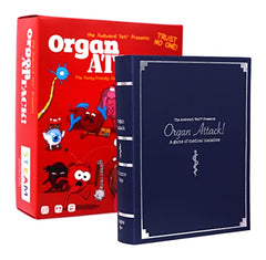 The Awkward Yeti Organ Attack card art collection featuring organs, great for curious minds.