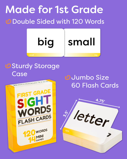 The Bambino Tree larger cards improve readability during guided reading sessions