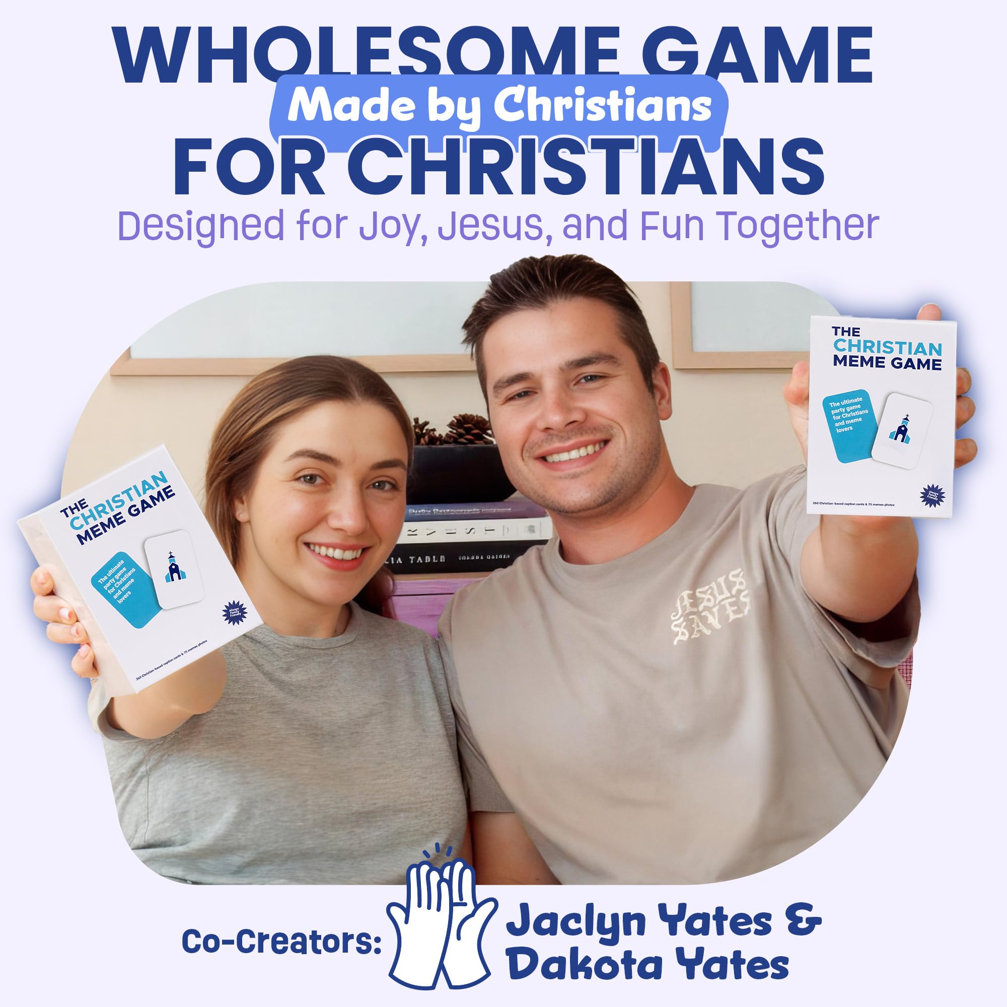 Ideal Christian gift that brings lighthearted laughter and connection.