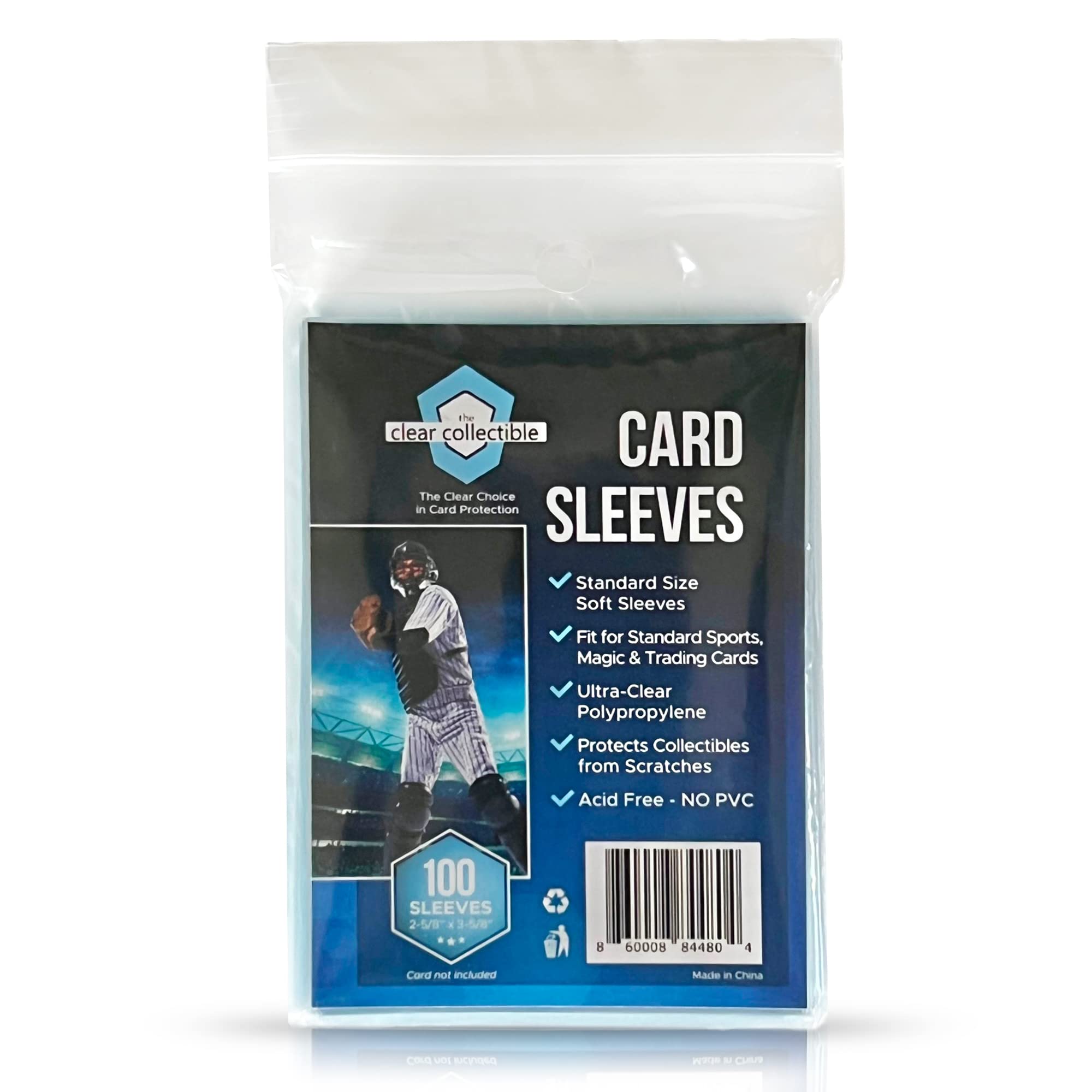 The Clear Collectible penny sleeves 100-count set offers crystal-clear protection for your collection.