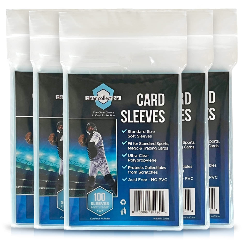 The Clear Collectible penny sleeves for all trading cards offer reliable, affordable protection.