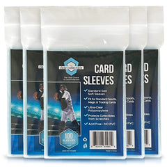 The Clear Collectible penny sleeves for all trading cards offer reliable, affordable protection.