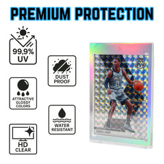 The Collector's Hubs 10CT magnetic card holder showcases holographic border colors for striking display