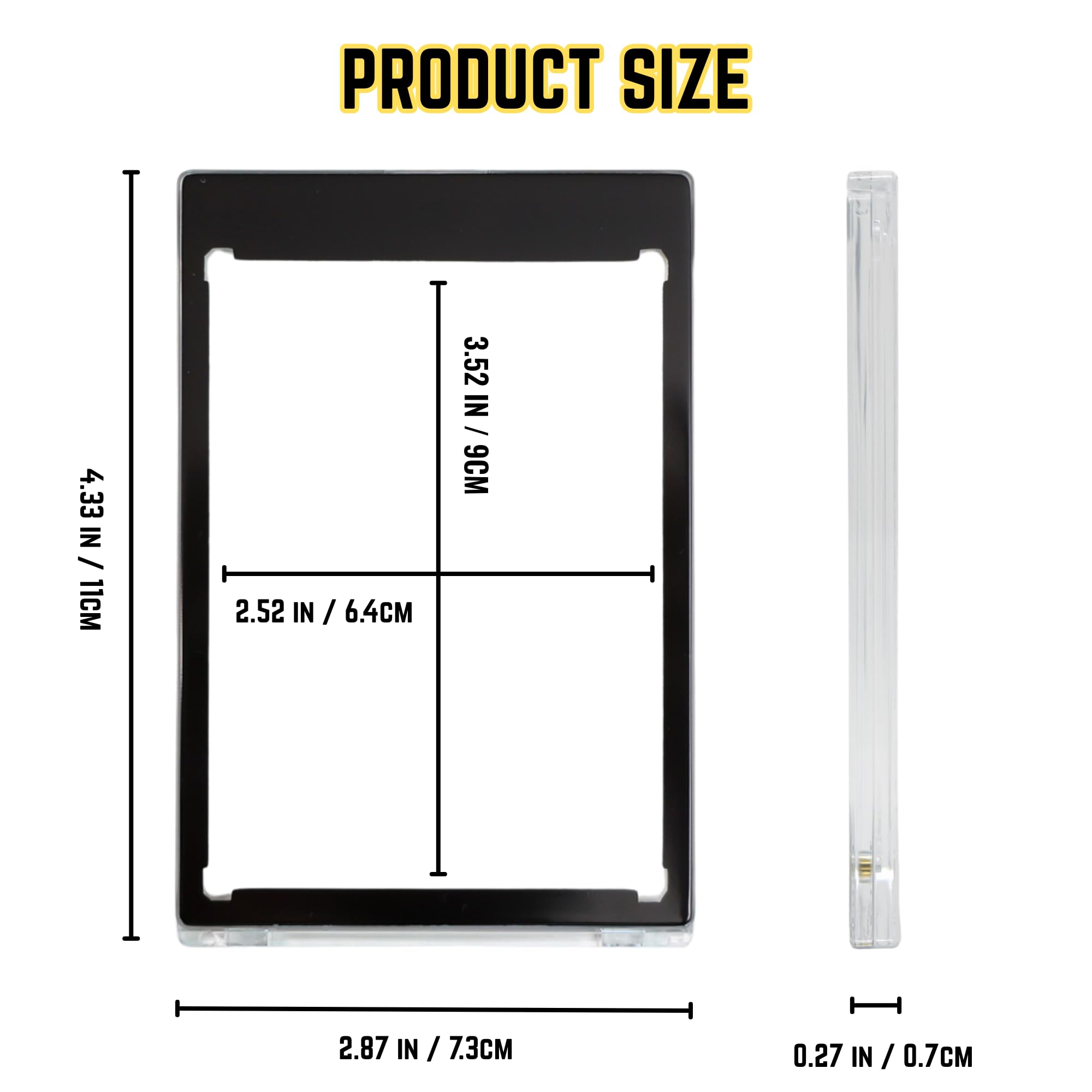 The Collector's Hubs 10CT magnetic card holder pack options show 5 or 10 color sets