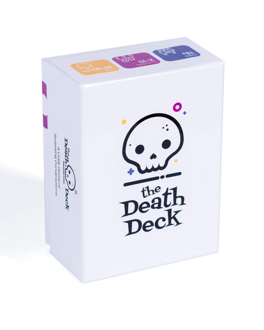 The Death Deck card spread inviting open dialogue about life and death.