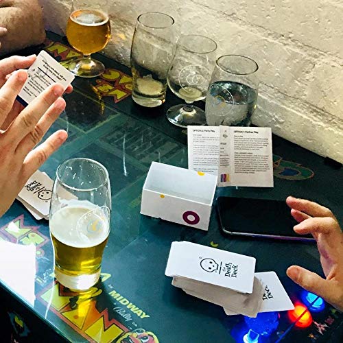The Death Deck family game night captures shared laughs and insights.