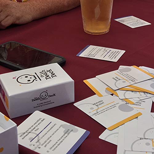 The Death Deck open-ended questions inspire reflection and connection.