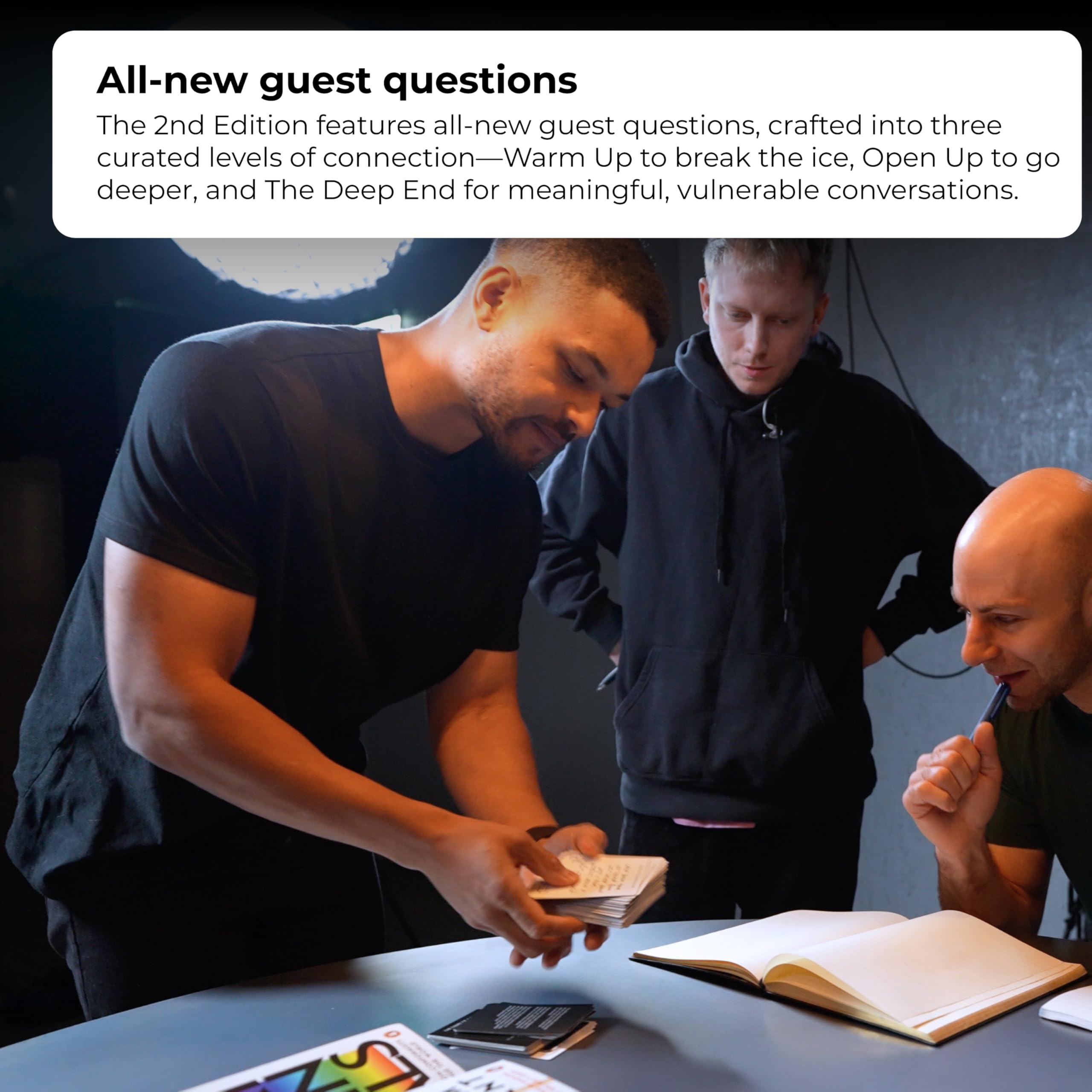 The Diary of a CEO Conversation Cards couple date-night prompts for closer connection.