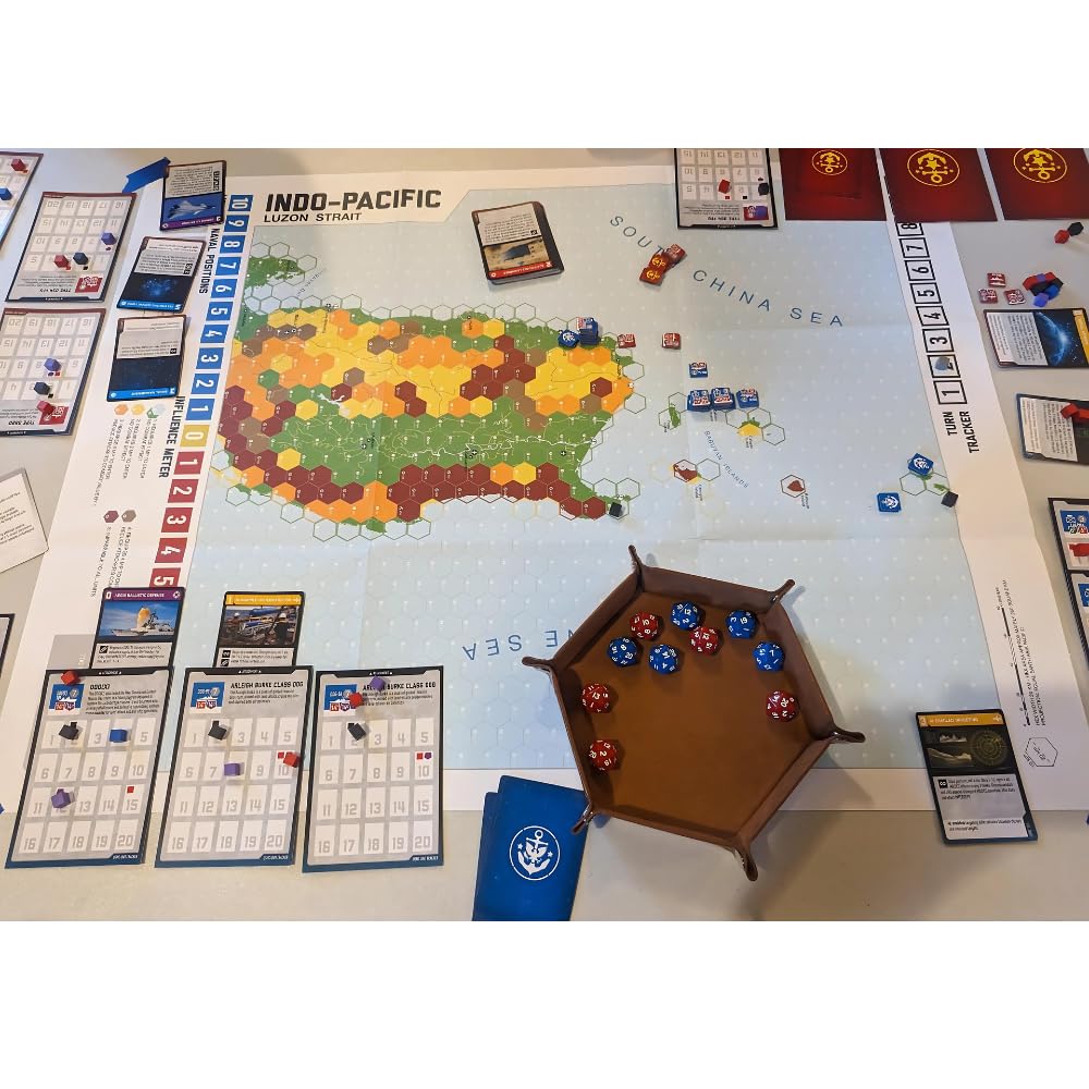 The Dietz Foundation Littoral Commander Okinawa map offering versatile terrain for battles.