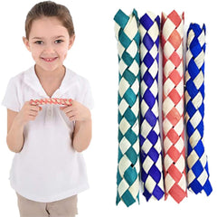 The Dreidel Company classic finger traps in bamboo ready for party fun and gag gifts