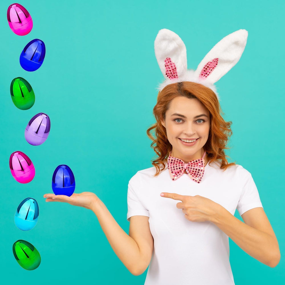 The Dreidel Company fillable Easter egg hinge orange great for carnival prizes