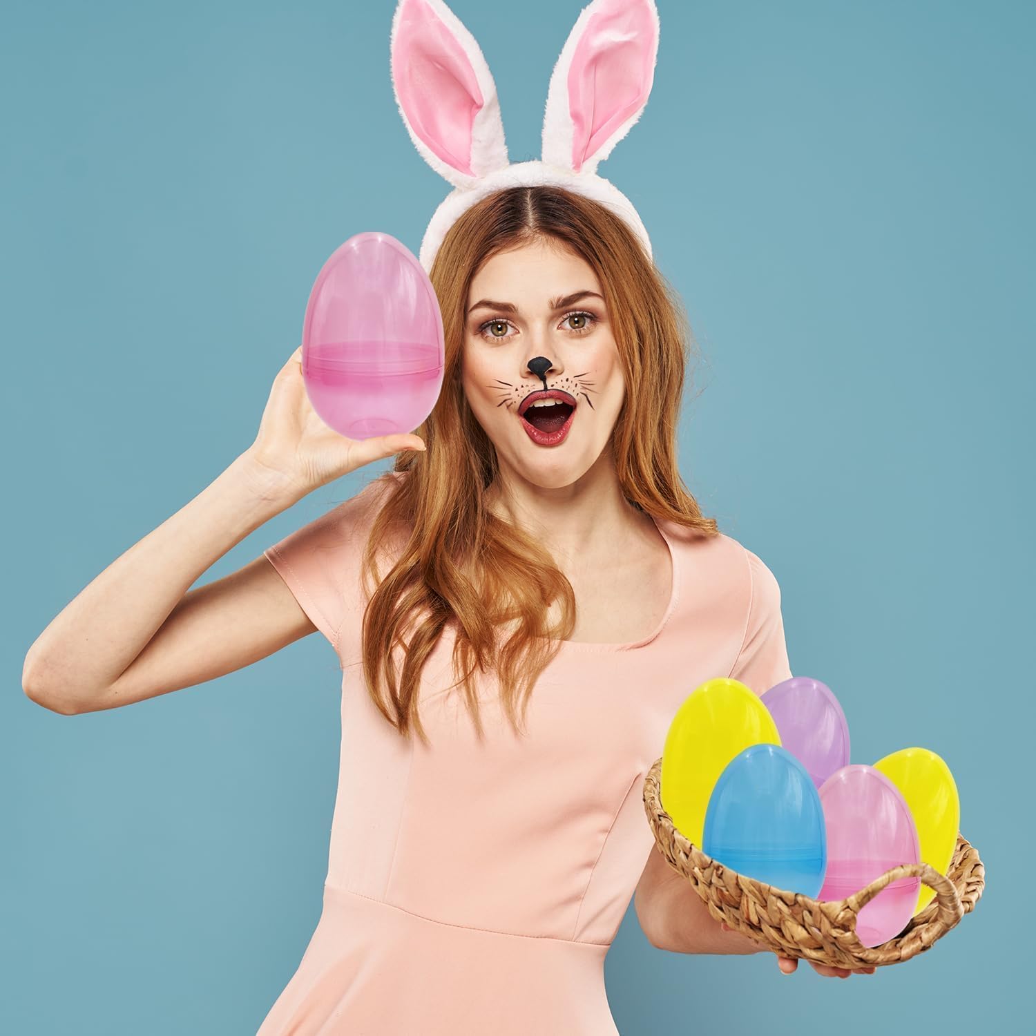 The Dreidel Company fillable egg interior can hold small treats, adding extra excitement.