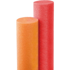 The Dreidel Company blue 52-inch pool noodles ready for pool lounging and buoyant fun.