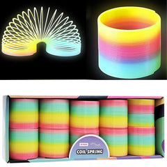 The Dreidel Company glow-in-the-dark coil spring 3-inch toy, perfect as a party favor.