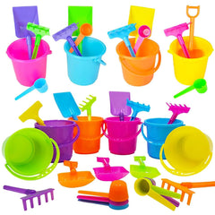 The Dreidel Company mini beach sand bucket for imaginative sand sculpting.