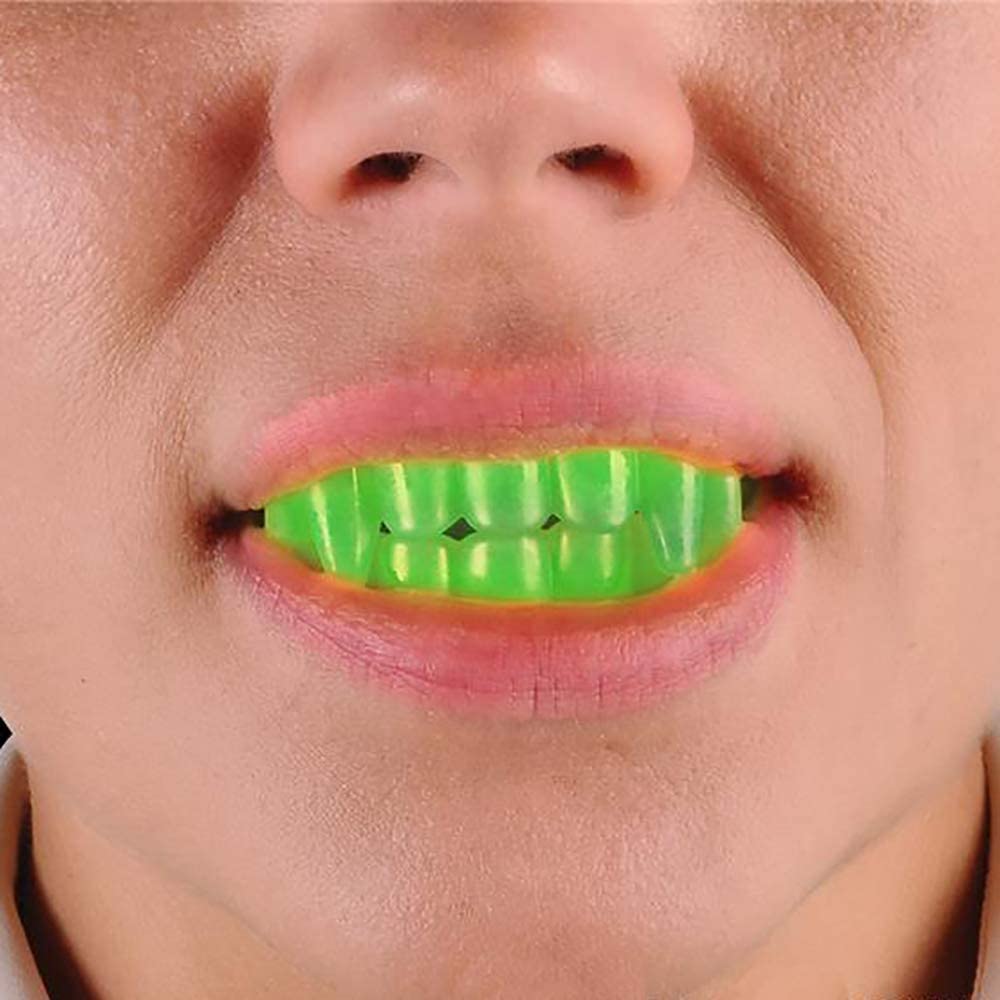The Dreidel Company Neon Fangs Teeth kids dress-up perfect for costumes