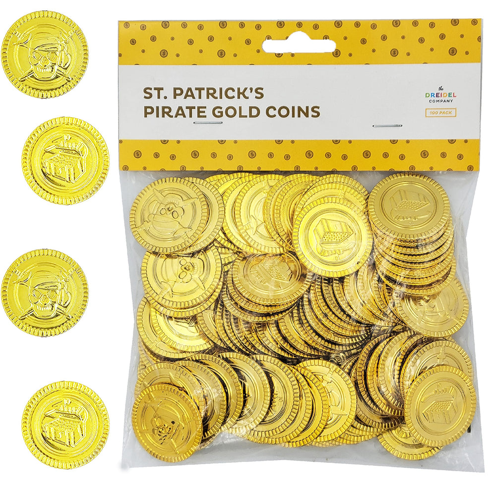 The Dreidel Company pirate coins in goody bags, perfect for party favors.