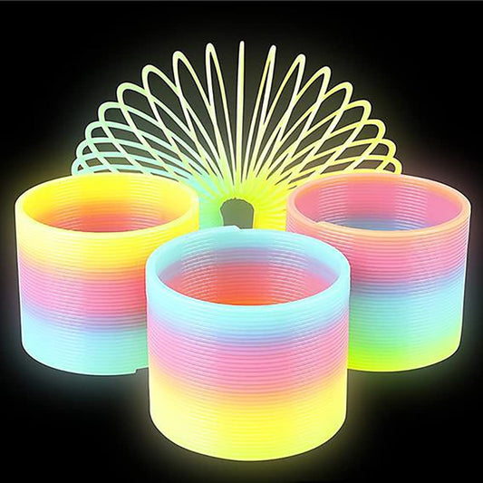 The Dreidel Company plastic coil spring multicolor ready for gifting