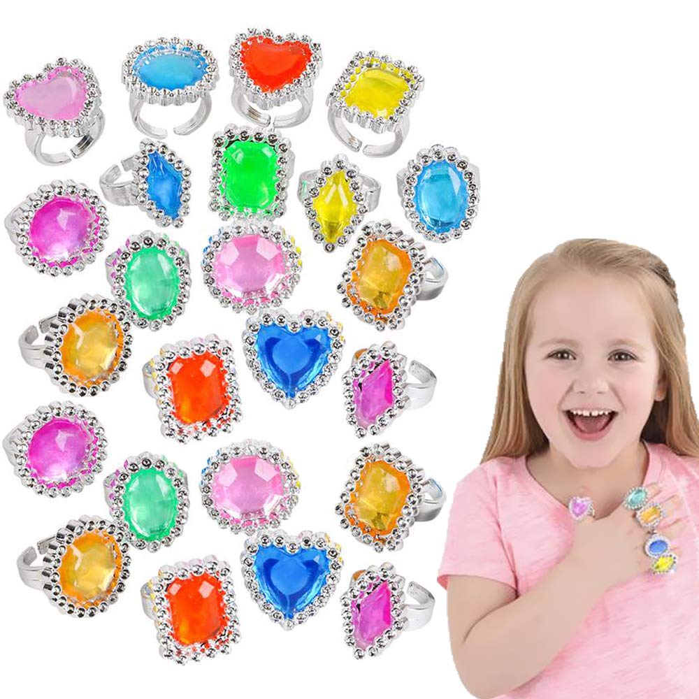 The Dreidel Company rhinestone gem rings for sparkling party favors