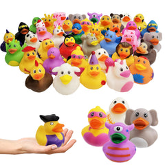 The Dreidel Company rubber duckies red duck for bath time fun and party decor