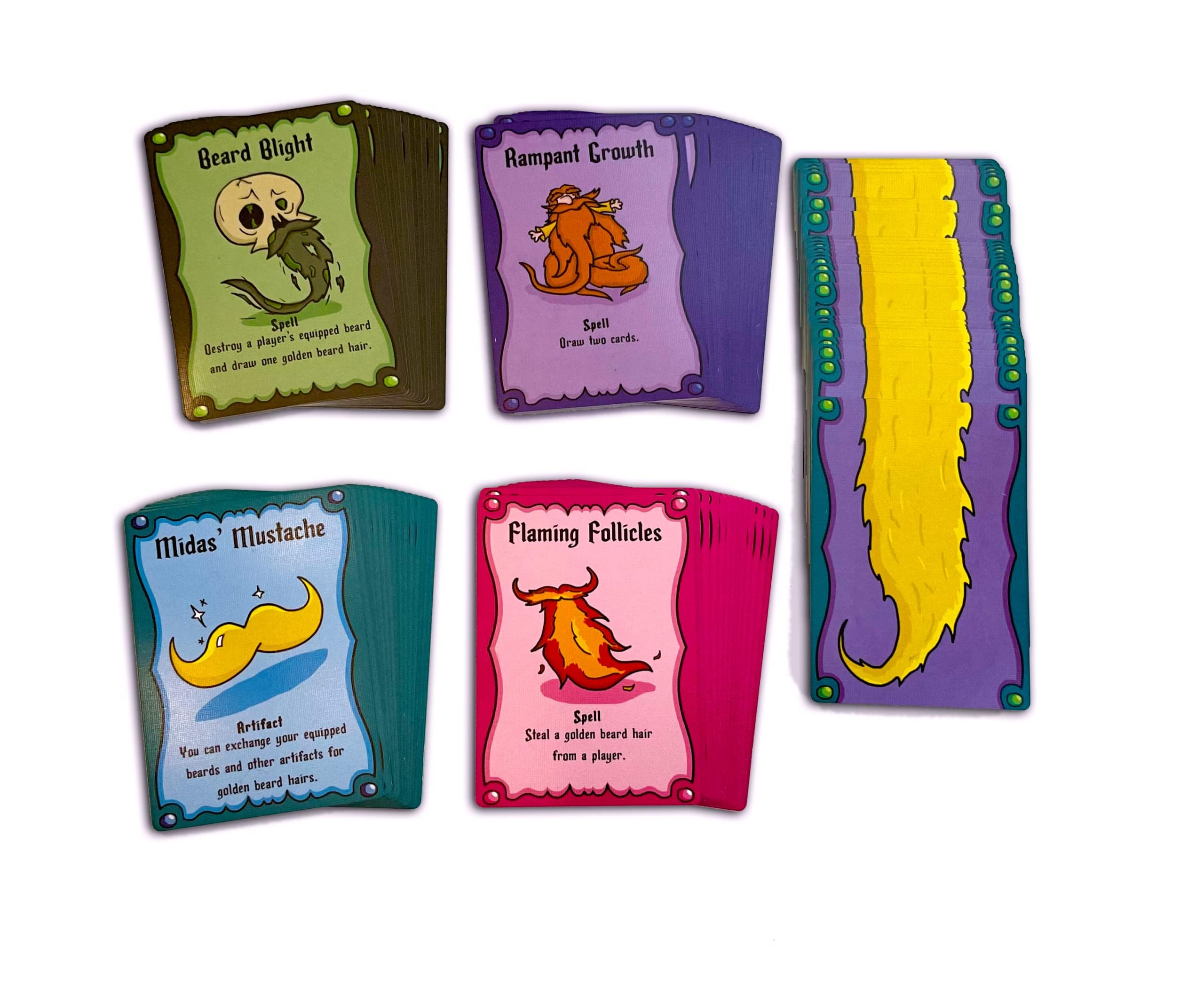Deck of 95 colorful cards offering variety and replayability